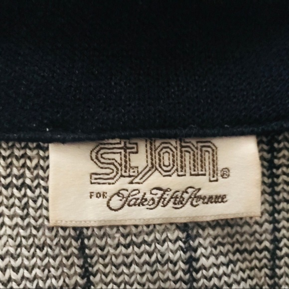 St John Saks Fifth Avenue Jacket Top size 10 - Picture 3 of 16